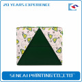 Sencai cute pattern green and yellow four square grid insert box